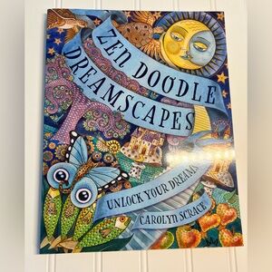 Zen Doodle Dreamscapes Coloring Book New